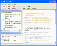 MSN Sniffer screenshot